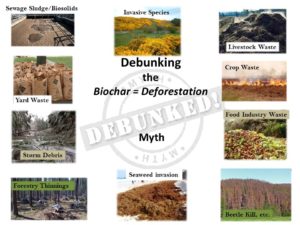 Debunking biochar deforestation myth